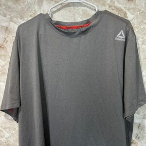 Reebok Active T-Shirt Speedwick Training Gym‎ Athletic Gray XL